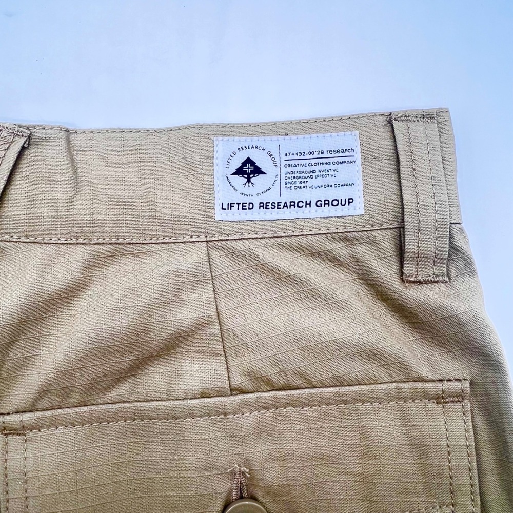 Lifted Research‎ Group LRG Cargo Shorts Pockets Mens Size 28 NWOT 0478 - Picture 4 of 9
